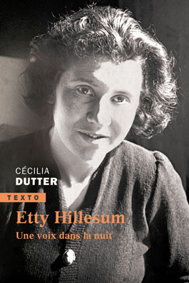 Couverture livre Etty Hillesum - Une voie dans la nuit